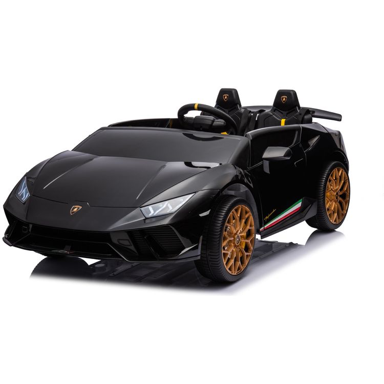 24V Lamborghini Huracan 2-Seater Electric Ride On - Black - Image 8