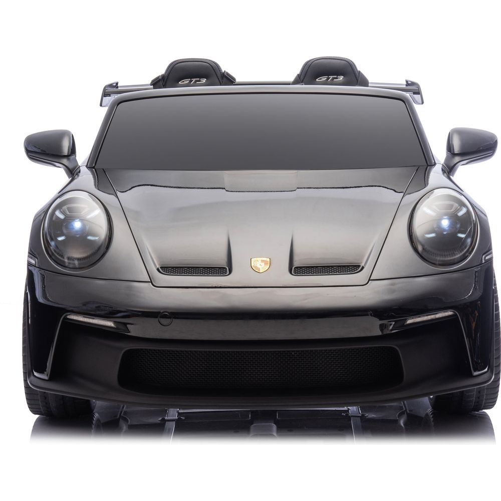 24V Porsche 911 GT3 2-Seater Kids Ride-On Car with Remote Control - Black - Image 7
