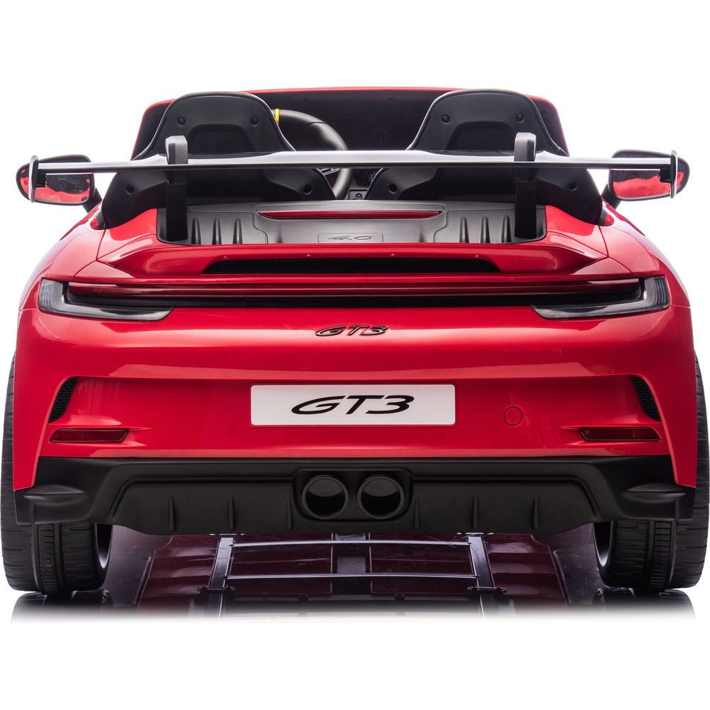 24V Porsche 911 GT3 2-Seater Kids Ride-On Car with Remote Control - Red - Image 8