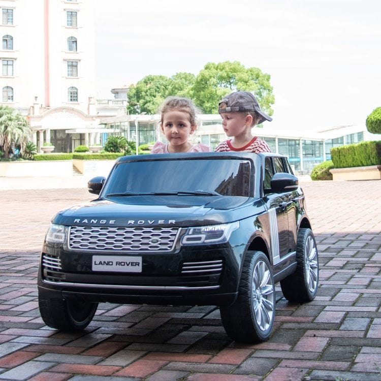 24V Range Rover HSE 2 Seater Ride on Car - Black - Image 10