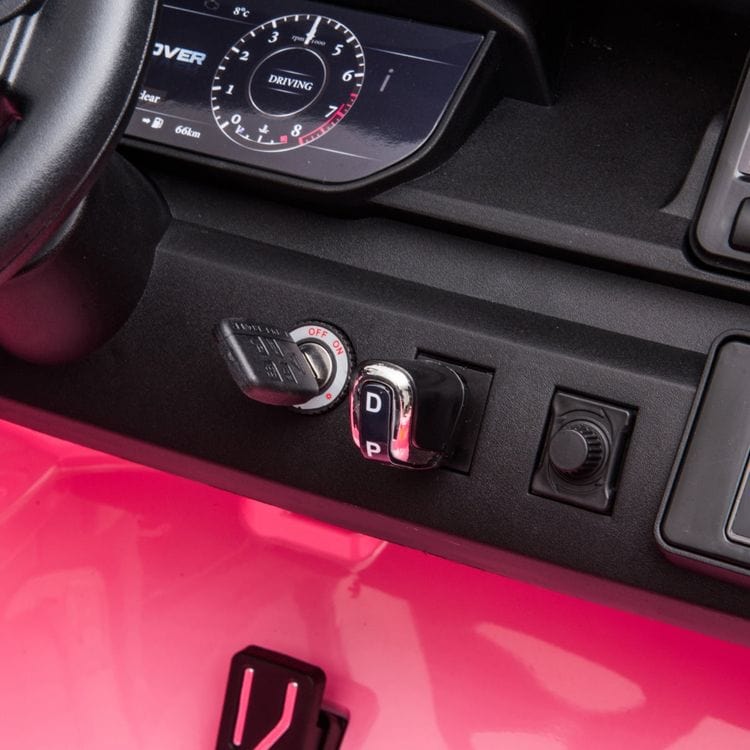 24V Range Rover HSE 2 Seater Ride on Car - Pink - Image 9