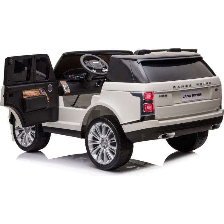 24V Range Rover HSE 2 Seater Ride on Car - White - Image 6