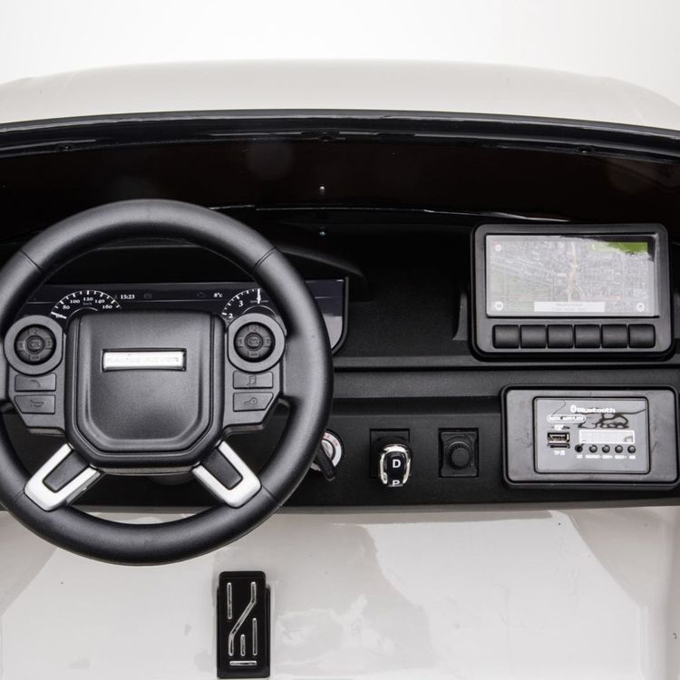 24V Range Rover HSE 2 Seater Ride on Car - White - Image 8