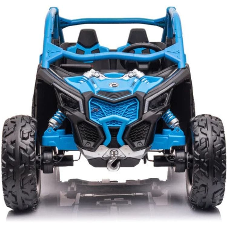 2x24V 4x4 Can Am Maverick 2 Seater Ride on UTV - Blue - Image 4