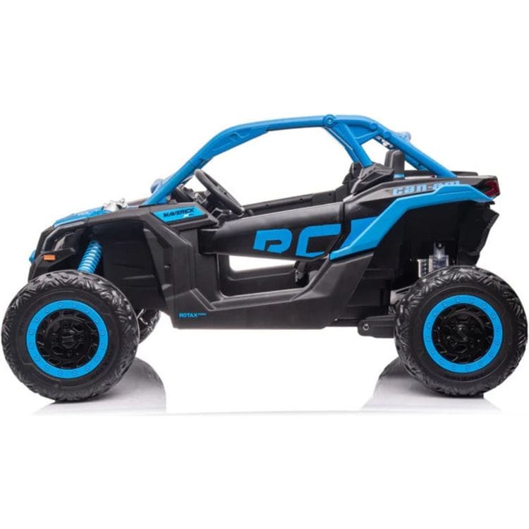 Alternative view of 2x24V 4x4 Can Am Maverick 2 Seater Ride on UTV - Blue