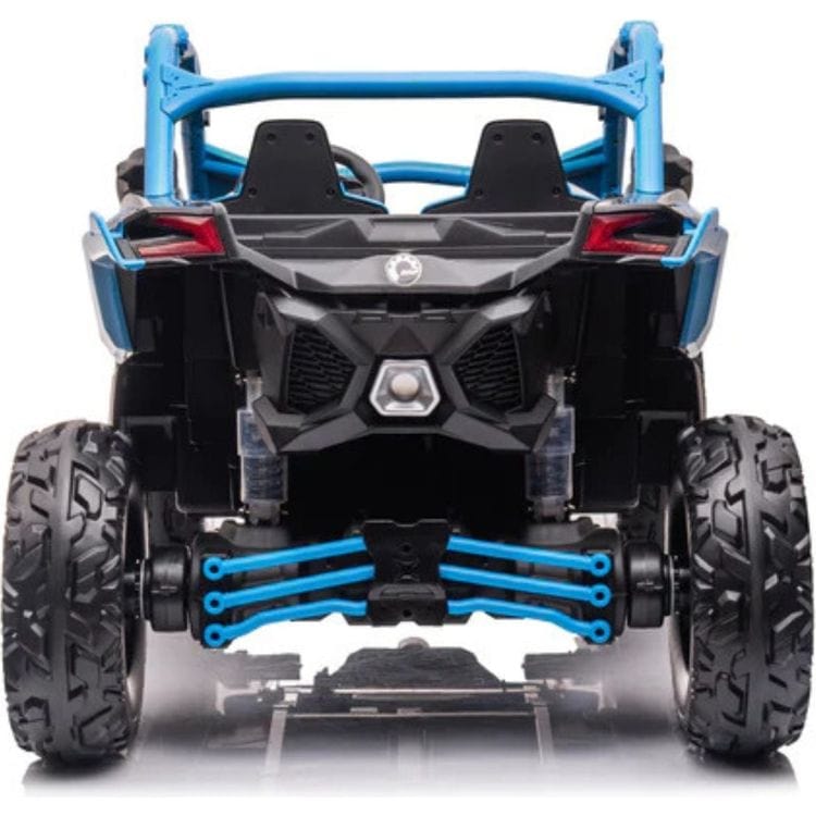 2x24V 4x4 Can Am Maverick 2 Seater Ride on UTV - Blue - Image 3