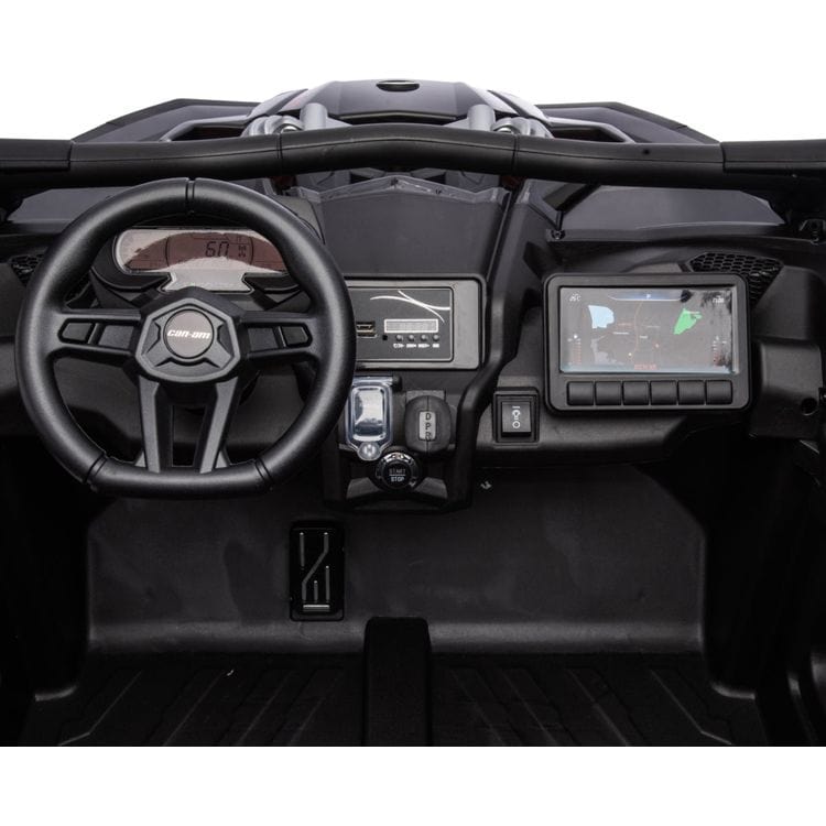 2x24V 4x4 Can Am Maverick 2 Seater Ride on UTV - Khaki - Image 8