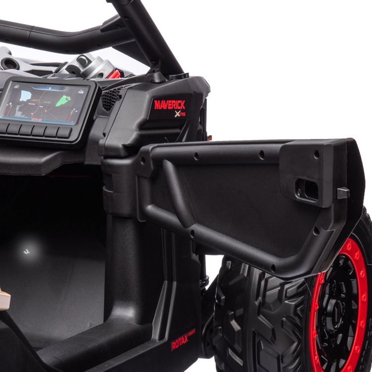 2x24V 4x4 Can Am Maverick 2 Seater Ride on UTV - Khaki - Image 6