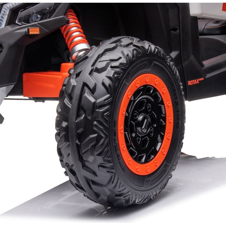 2x24V 4x4 Can Am Maverick 2 Seater Ride on UTV - Orange - Image 7