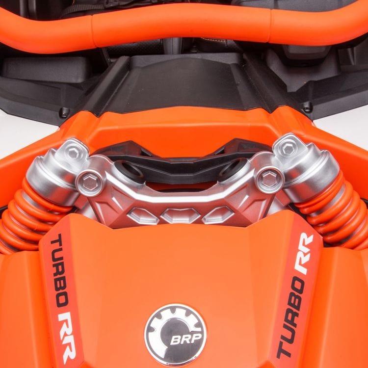 2x24V 4x4 Can Am Maverick 2 Seater Ride on UTV - Orange - Image 6
