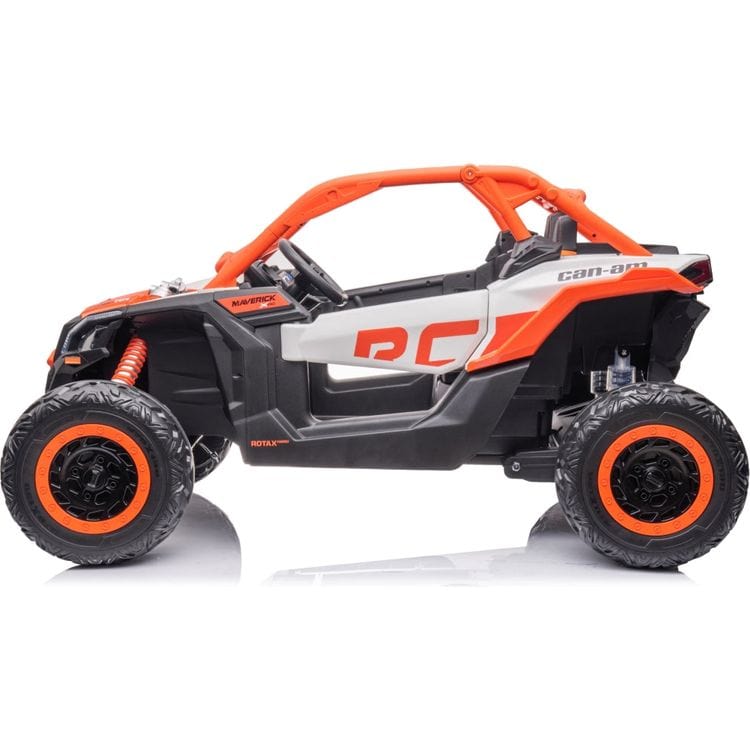 Alternative view of 2x24V 4x4 Can Am Maverick 2 Seater Ride on UTV - Orange