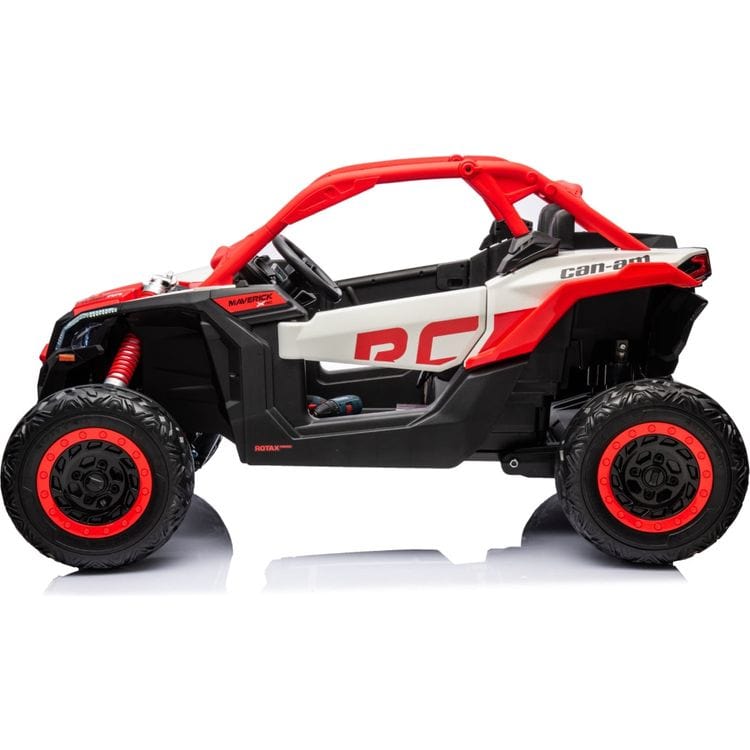 Alternative view of 2x24V 4x4 Can Am Maverick 2 Seater Ride on UTV - Red