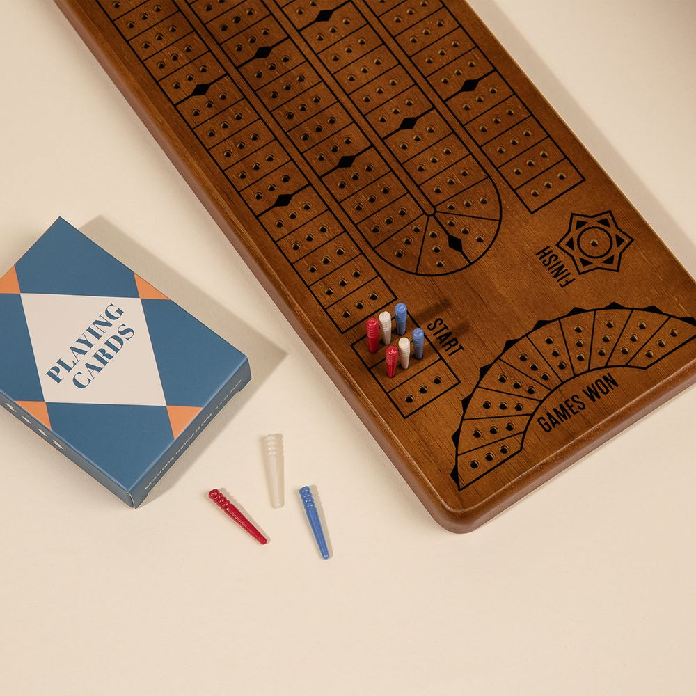 3-in-1 Premium Game Collection Scrabble Trivial Pursuit and Cribbage - Image 7
