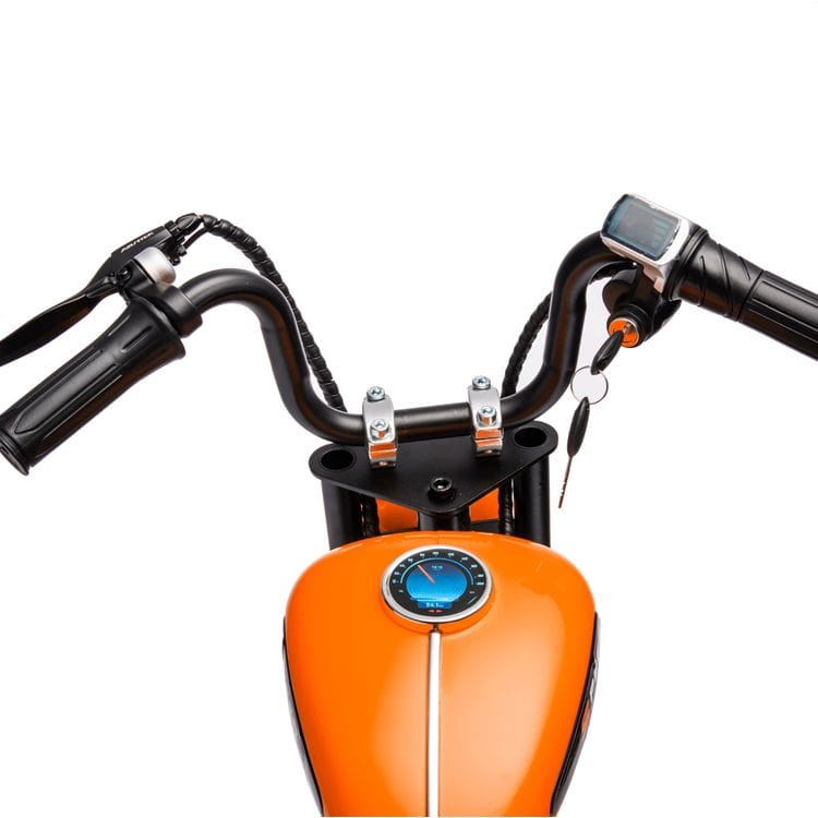 36V Freddo e-Chopper Ride On - Orange - Image 5