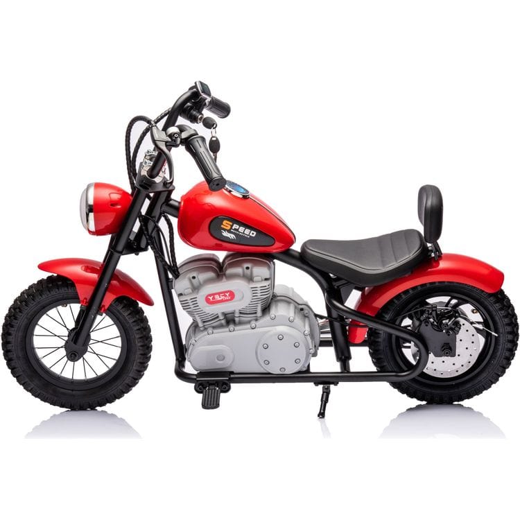 Alternative view of 36V Freddo e-Chopper Ride On - Red