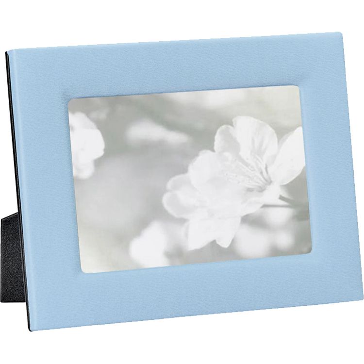 5" x 7" Leather Studio Frame - Light Blue - Image 5