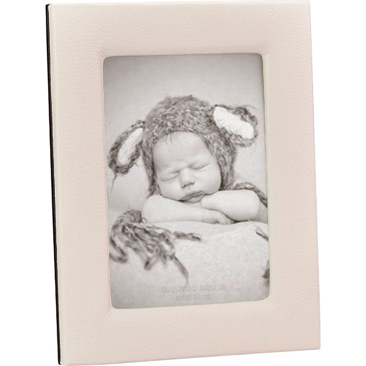 5" x 7" Leather Studio Frame - Light Pink - Image 3