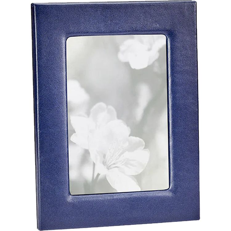 5" x 7" Leather Studio Frame - Navy Blue - Image 3