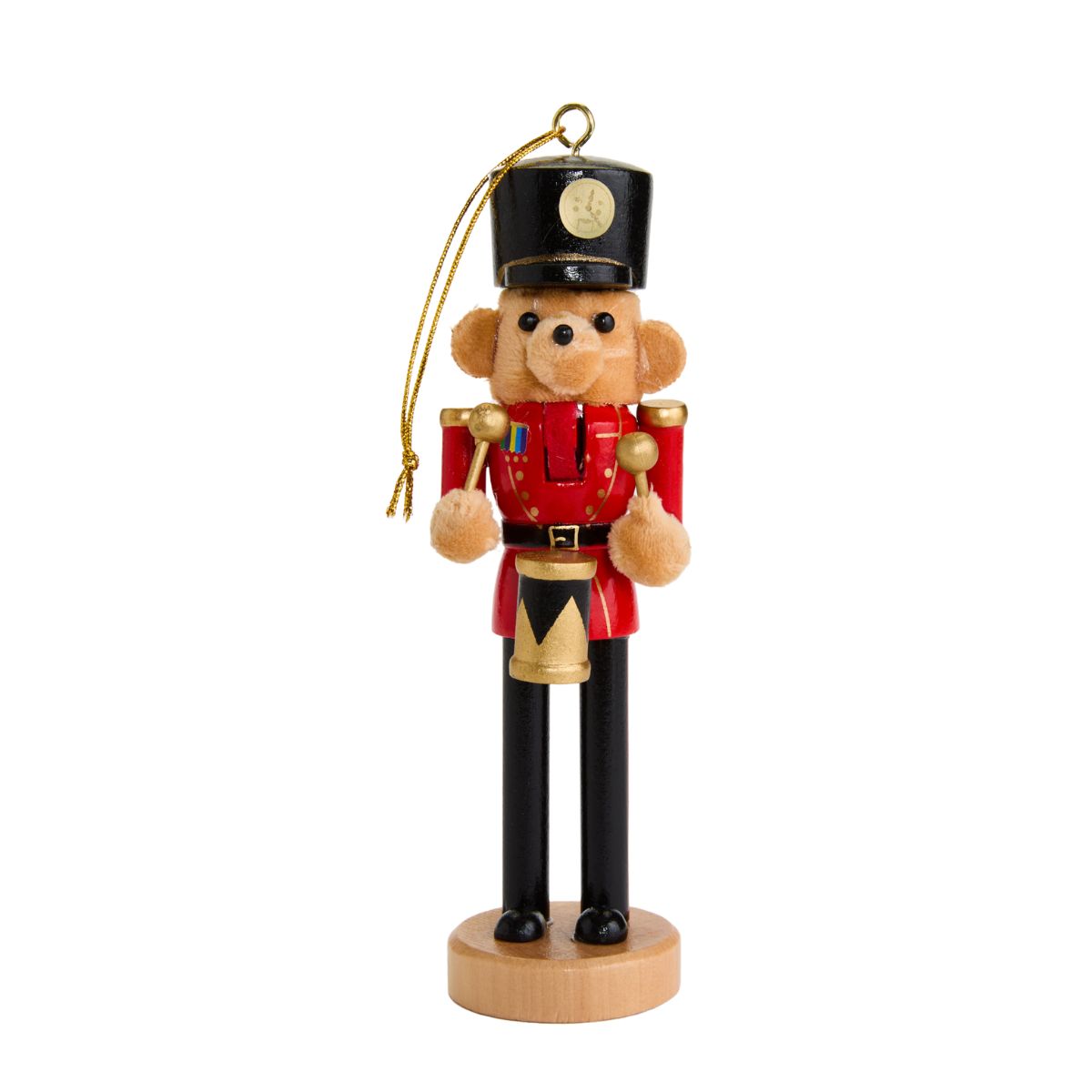 6" FAO Bear Wood Ornament