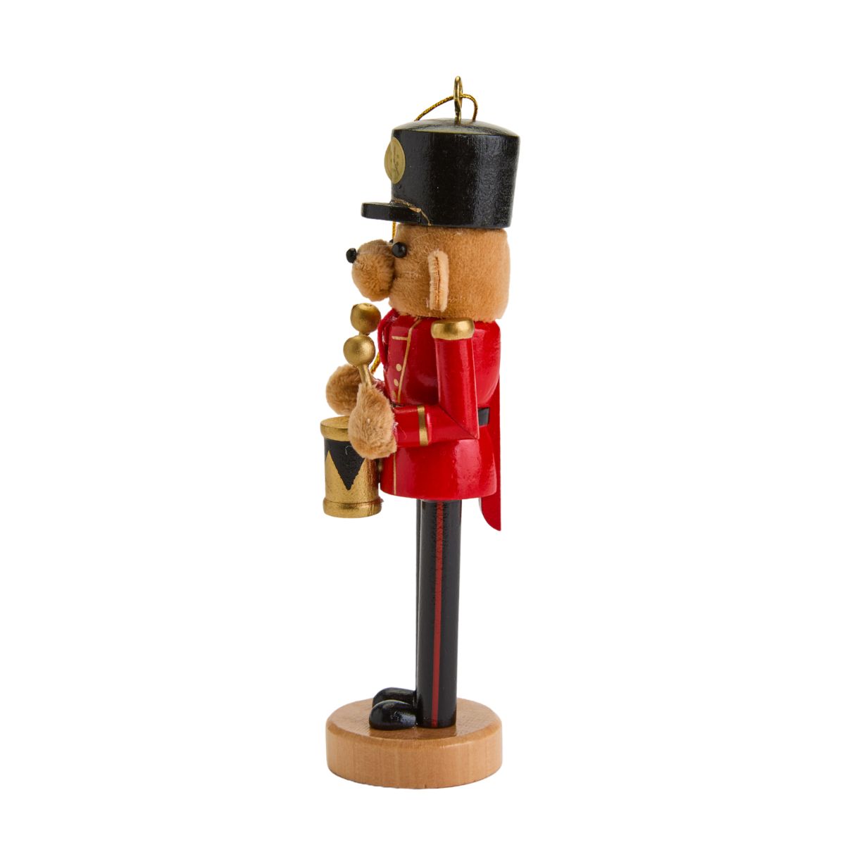 Alternative view of 6" FAO Bear Wood Ornament