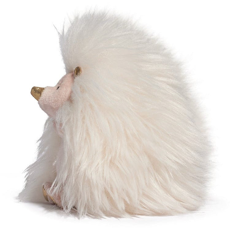 6" Sparklers Toy Plush Hedgehog - White Gold - Image 5