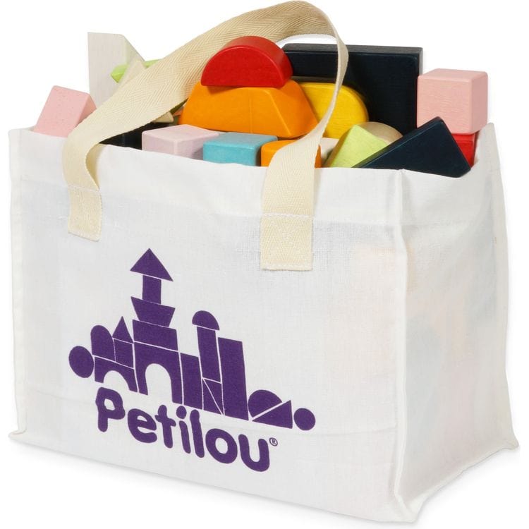 60 Piece Colourful Building Blocks - Image 5