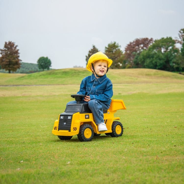 Alternative view of 6V CAT Dump Truck 1-Seater Ride On Toy