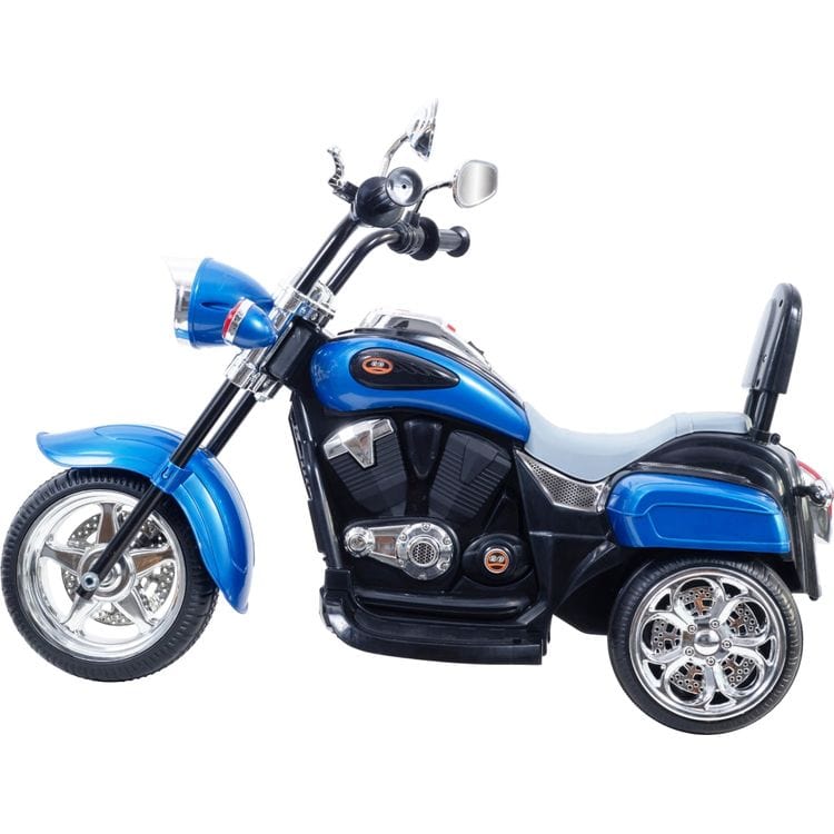Alternative view of 6V Freddo Toys Chopper Style Ride On Trike - Blue