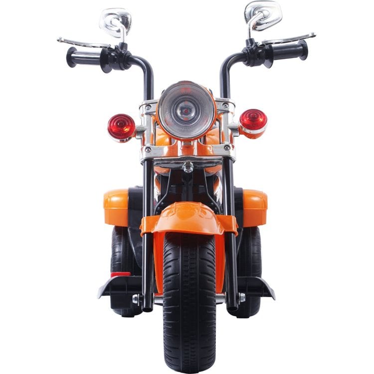 6V Freddo Toys Chopper Style Ride On Trike - Orange - Image 3