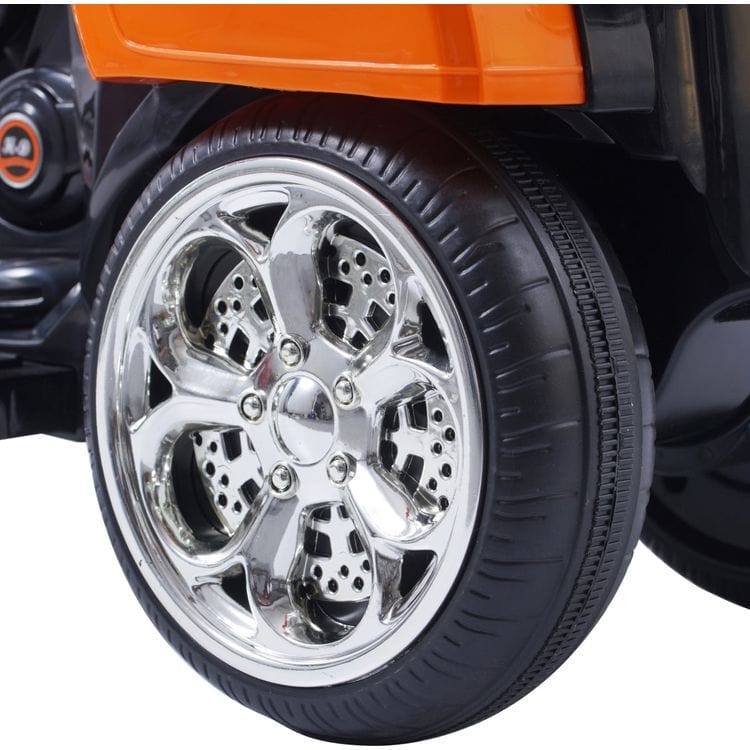 6V Freddo Toys Chopper Style Ride On Trike - Orange - Image 7