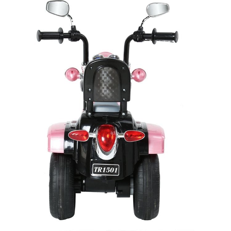 6V Freddo Toys Chopper Style Ride on Trike - Pink - Image 4