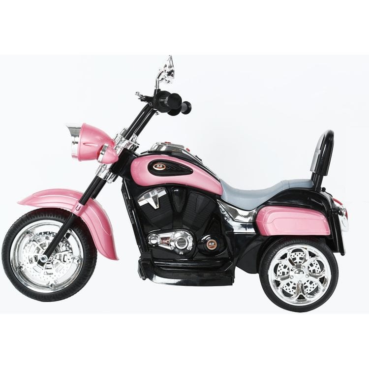 6V Freddo Toys Chopper Style Ride on Trike - Pink - Image 3