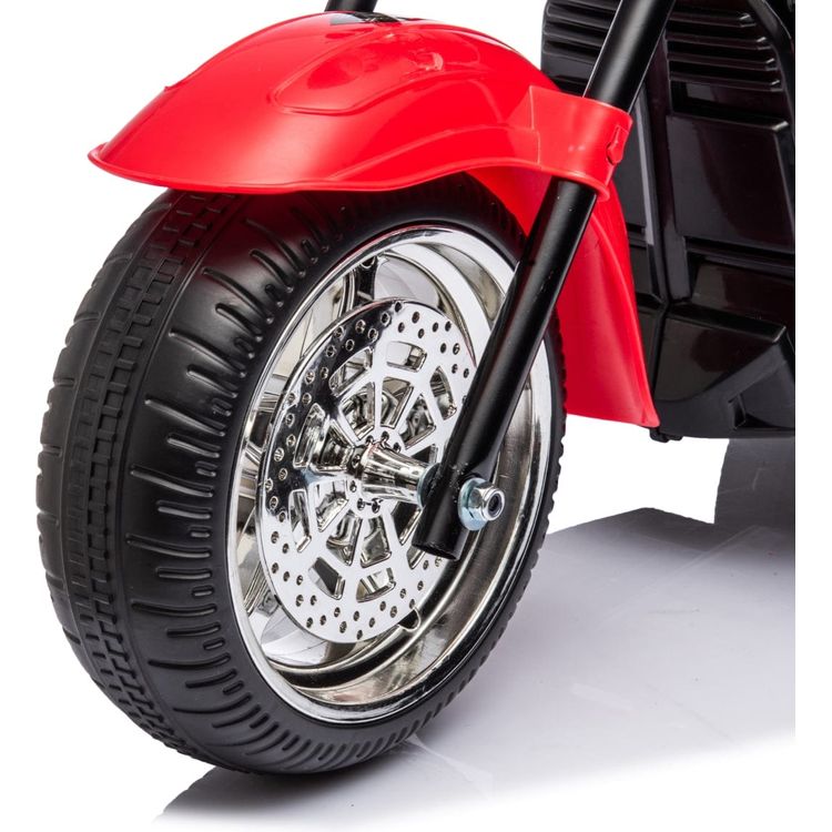 6V Freddo Toys Chopper Style Ride on Trike - Red - Image 10