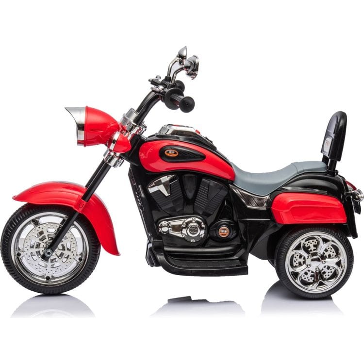 6V Freddo Toys Chopper Style Ride on Trike - Red - Image 3