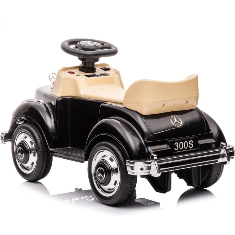 6V Mercedes Benz 300S 1-Seater Mini Ride On Car - Black - Image 5