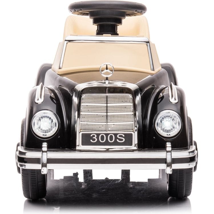 6V Mercedes Benz 300S 1-Seater Mini Ride On Car - Black - Image 4