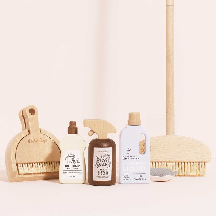 7 Piece Eco-friendly Wooden Cleaning Set - Image 5