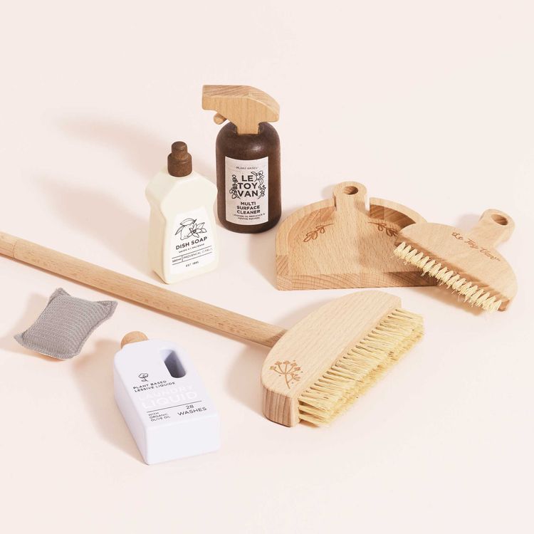 7 Piece Eco-friendly Wooden Cleaning Set - Image 6