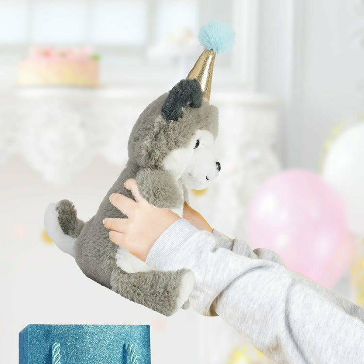 Alternative view of 8" Plush Party Husky in a Bag