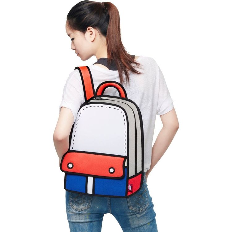 Adventure Backpack - Red - Image 3
