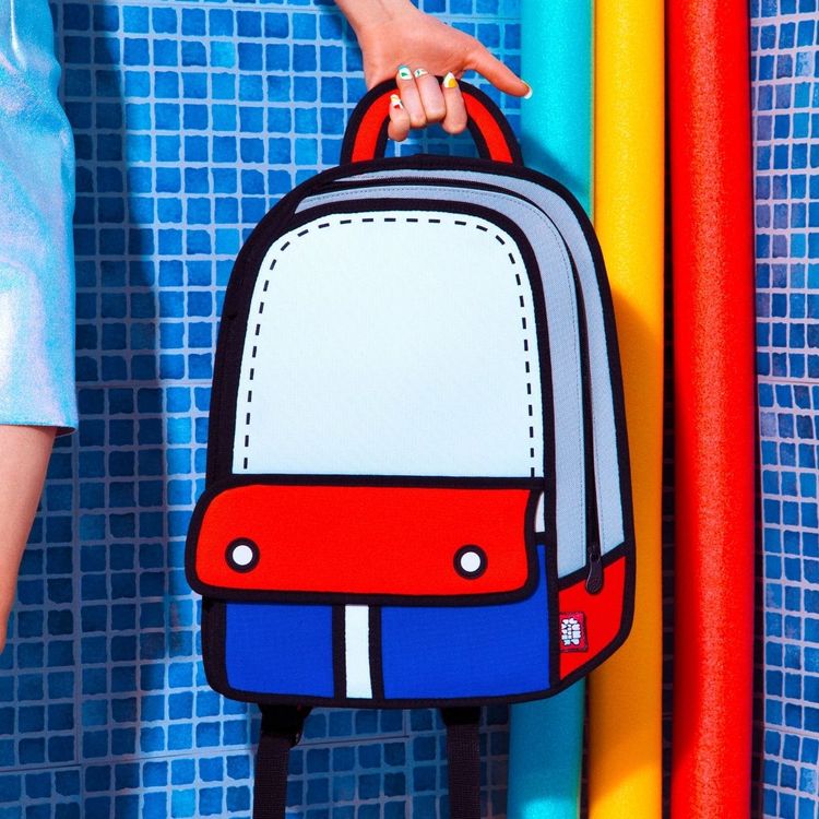 Alternative view of Adventure Backpack - Red
