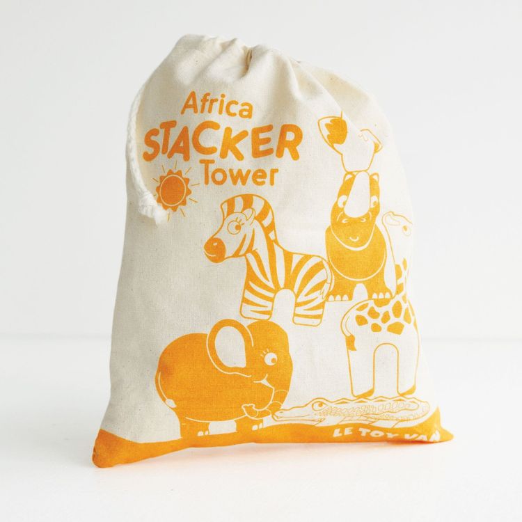 Africa Stacking Animals & Bag - 10 Piece - Image 5