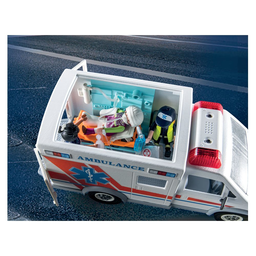Ambulance with Lights, Accessories and 3 Figures - Image 5