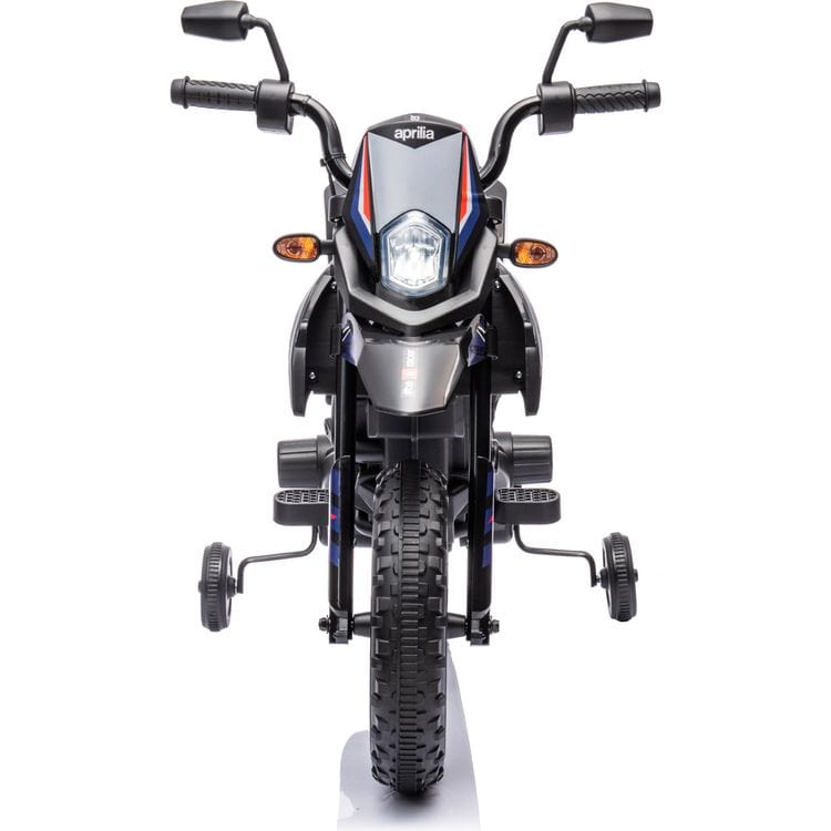 Aprilia 12V Kids' Motorcycle - Black - Image 4