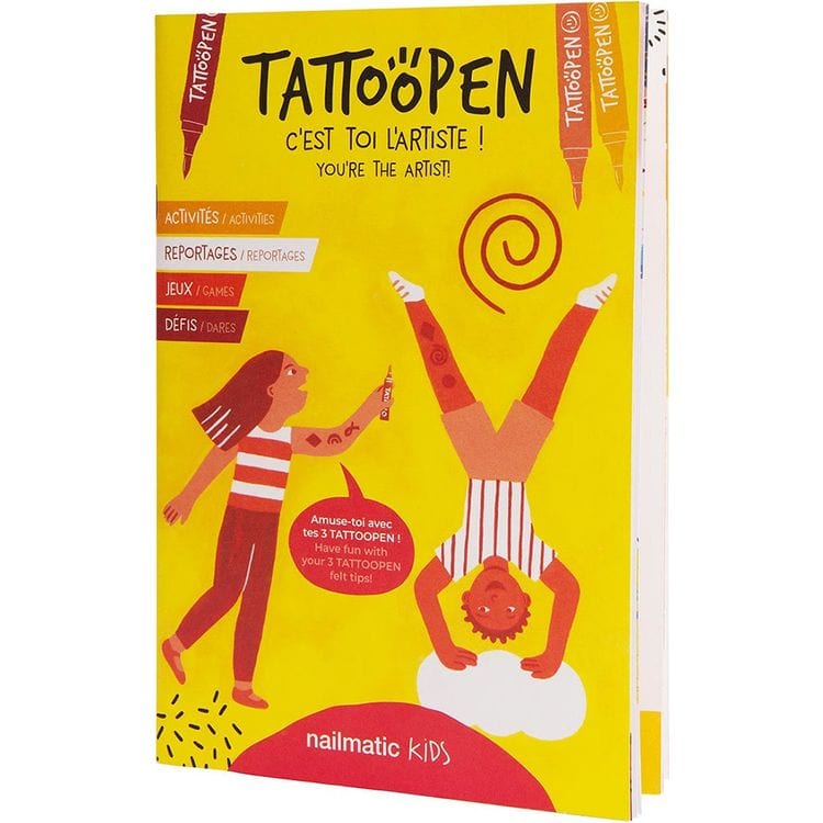Alternative view of Art Tattoo Pen Set for Kids