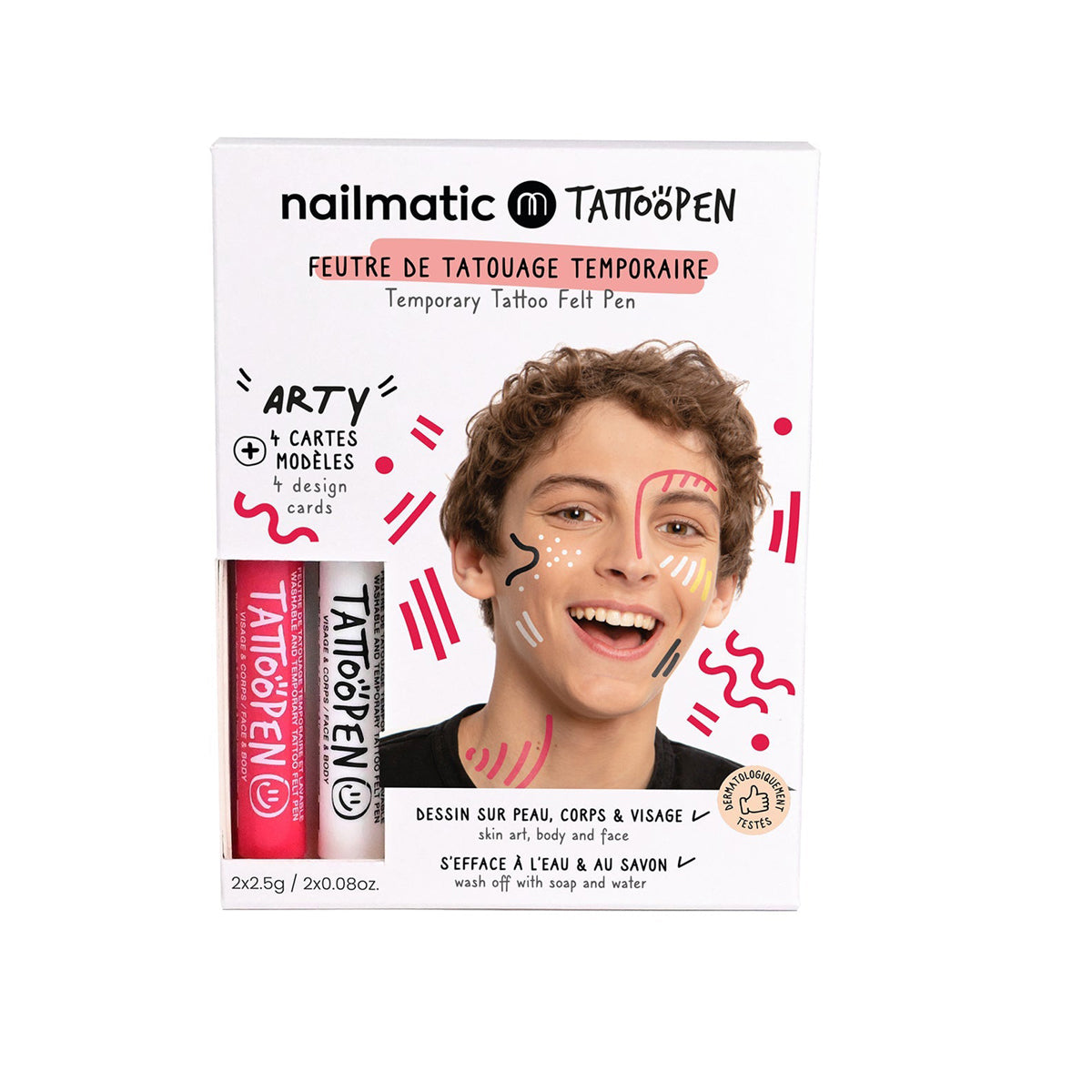 Arty Tattoo Pen Set for Kids