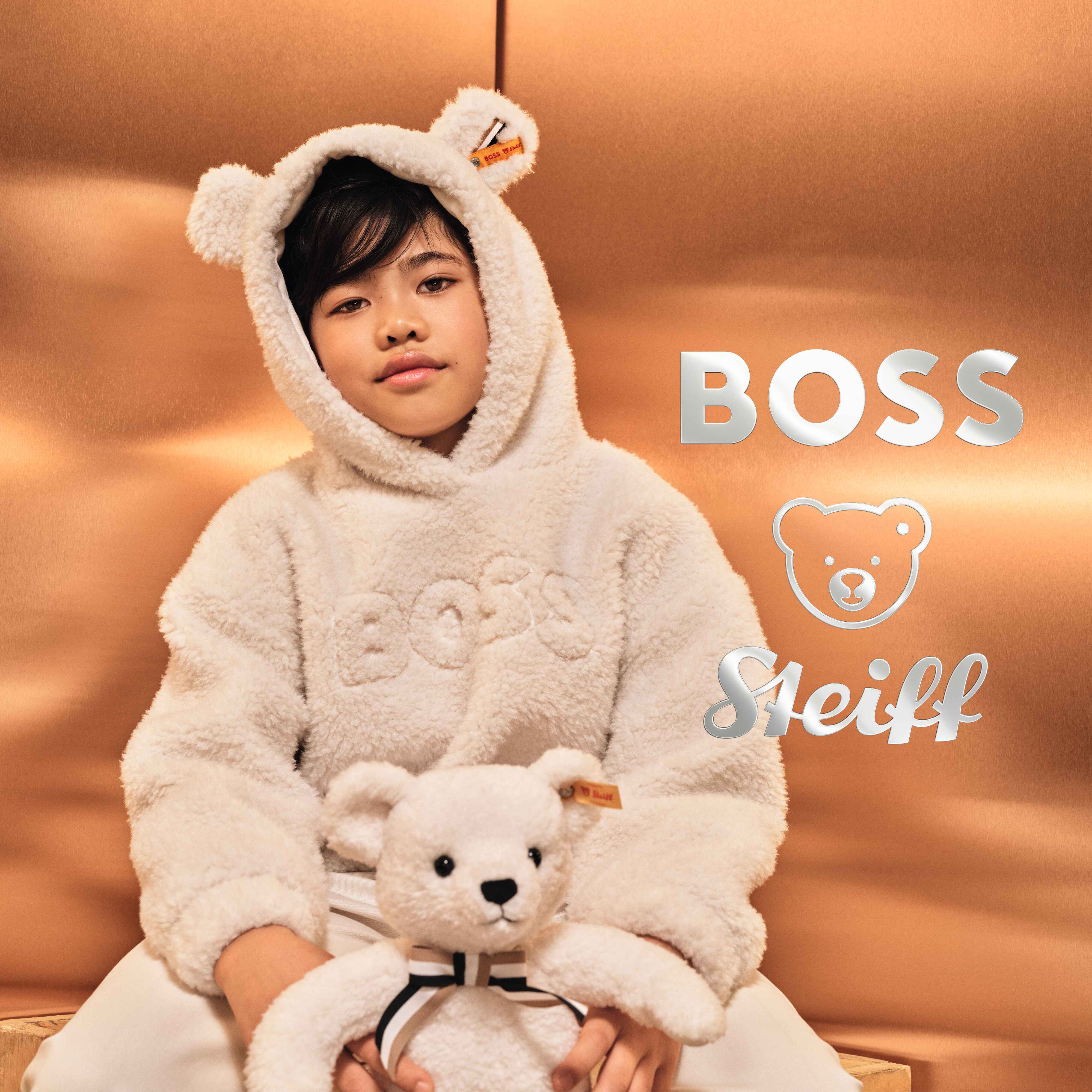 Alternative view of BOSS x Steiff Holly Teddy Bear