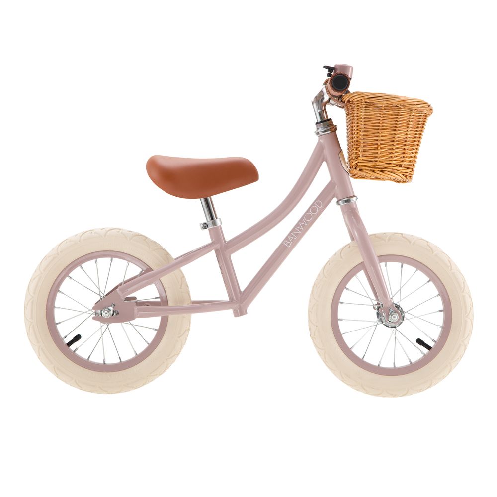 Balance Bike Banwood First Go - Dusty Pink