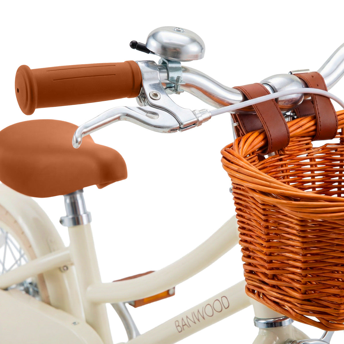 Banwood 14" Classic Bike - Cream - Image 3
