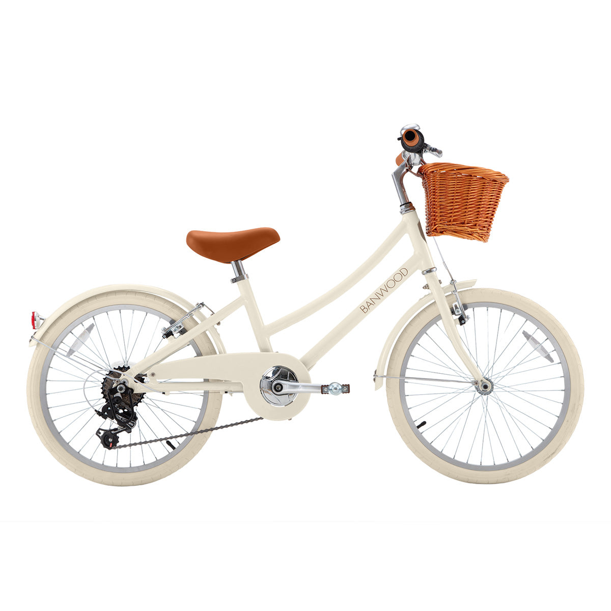 Banwood 20" Classic Bike - Cream - Image 6